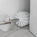 Ver mais imagens de Escova Sanitária com Suporte Base Redonda para Banheiro | Astra - Branco