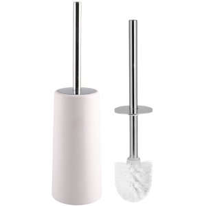 Escova Sanitária com Suporte Base Redonda para Banheiro | Astra - Branco