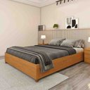 Ver imagem 2 de Cama Box Casal Queen Monaco Tcil Móveis:cinamomo