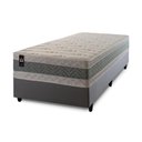 Ver imagem 3 de Conjunto Cama Box Espuma Oxford Verde Solteiro 96x203x67