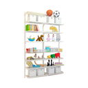 Ver imagem 1 de Estante Armário Criança Infantil Bebê Brinquedo Prateleira 1,30m