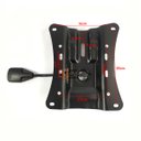 Ver imagem 7 de Frange Universal Frisokar Secretária Diretor Presidente Aço Preta Resistente