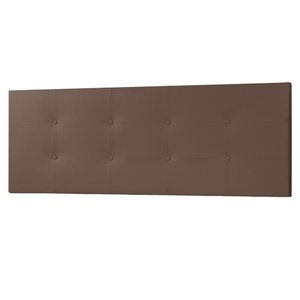 Cabeceira Painel Casal 1,40m Berlim Material Sintético Marrom Sky Mobile