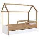 Ver imagem 2 de Cama Infantil Bicama Soninho Oak/branco - Panorama Móveis