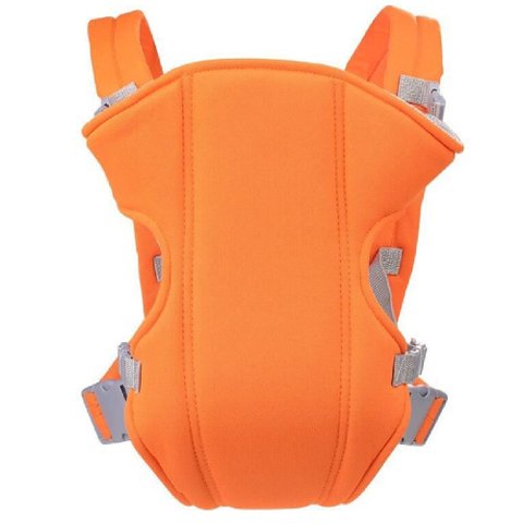 Canguru Baby Carriers Passeio Carregador Ergonomico Bebe Ate 15kg Ajustavel Conforto Laranja