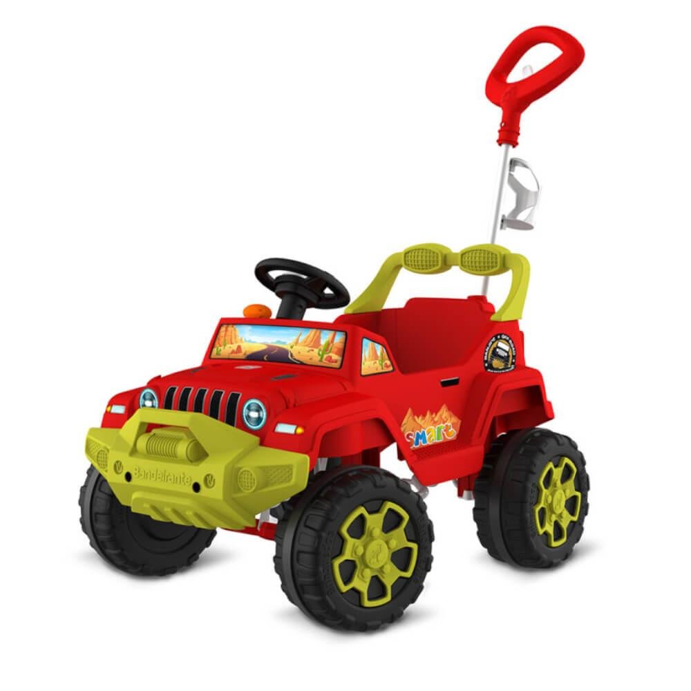 Carrinho de Passeio e Pedal Smart Banjipe Bandeirantes com Buzina ...