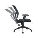 Ver imagem 6 de Kit 4 Cadeiras Escritório Diretor Ergonômica NR17 Tela Mesh Londres Preto