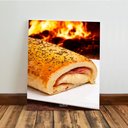 Ver imagem 5 de Kit 3 Quadro Decorativo Salgados Lanchonete Panificadora Moderno 28x20cm