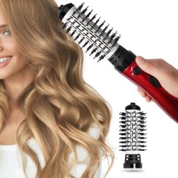 Escova Giratória 360 Modeladora Vermelha 110v - 3