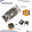 Ver imagem 2 de Calha Canal Organizador Gourmet Úmida Escorredor Inox 37,5 X 18 - Tubrax