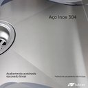 Ver imagem 3 de Calha Canal Organizador Gourmet Úmida Escorredor Inox 37,5 X 18 - Tubrax