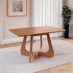 Kit Mesa de Jantar Paineira 140cm e 4 Cadeiras Jandaia CabeCasa MadeiraMadeira - 3