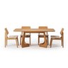 Kit Mesa de Jantar Paineira 180cm e 4 Cadeiras Jandaia Cabecasa Madeiramadeira - 2