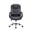 Ver imagem 6 de Kit 6 Cadeiras Escritório Presidente Giratória Estofada Corino Melbourne