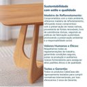 Ver mais imagens de Kit Mesa de Jantar Paineira 2,10cm e 4 Cadeiras Jandaia CabeCasa MadeiraOriginals Bege/Amêndoa