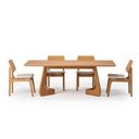 Ver imagem 2 de Kit Mesa de Jantar Paineira 2,10cm e 4 Cadeiras Jandaia CabeCasa MadeiraOriginals