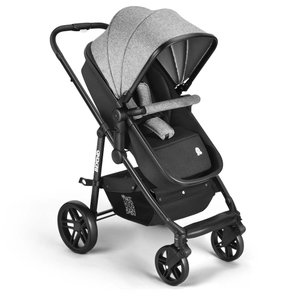 Carrinho Passeio Beyond 2 em 1 Assento Moisés 0-15kgs Cinza Multikids Baby - BB429 BB429
