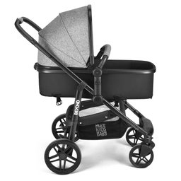 Carrinho Passeio Beyond 2 em 1 Assento Moisés 0-15kgs Cinza Multikids Baby - BB429 BB429 - 10