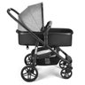 Carrinho Passeio Beyond 2 em 1 Assento Moisés 0-15kgs Cinza Multikids Baby - BB429 BB429 - 10