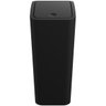 Lixeira Cesto de Lixo 8l com Tampa Click Retangular Banheiro Cozinha | Astra - Preto - 5