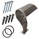 Ver imagem 3 de Cascata Inox Polida Led Espelhada Grande + Controladora