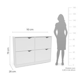 Sapateira 24 Pares 79cm X 110cm Porto - 3