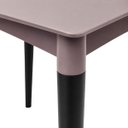 Ver imagem 2 de Mesa Tramontina Diana Camurça 70cm em Polipropileno com Pés de Madeira