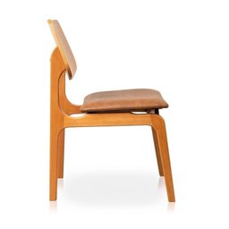 Kit Mesa de Jantar Oval Paineira 210cm e 4 Cadeiras Jandaia CabeCasa MadeiraMadeira - 18