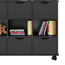 Ver imagem 4 de Nicho Organizador c/ 3 Gavetas com Rodízio Roterdã Q01 - ADJ Decor NICHO ORGANIZADOR NICHO DECORATIV