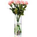 Ver imagem 2 de Vaso Vidro Cilindro 40x11cm Arranjos, Flores, Festas, Decoração
