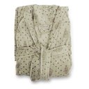 Ver imagem 1 de Roupão Appel Plush Flannel Estampado Toque Macio Cor:ornamento;tamanho:p