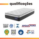 Ver imagem 4 de Colchão Solteiro Molas Ensacadas Euro In Atlantic 88x188x28cm