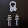Kit Protetor de Ouvido Tampao Nariz Prendedor Nasal Anatomico Natacao Adulto Infantil Auricular com - 5