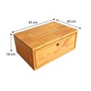 Ver imagem 4 de Rack de TV Industrial de Ferro e Madeira Style Square 2 Nichos e 1 Nicho Gaveta Carvalho e Branco