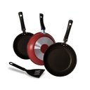 Ver imagem 3 de Jogo Kit Frigideira Francesa 16/18/20 Cm de Diâmetro + Espátula