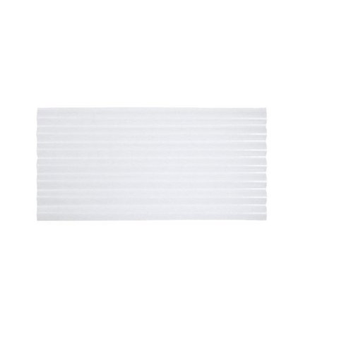 Kit 12 Telhas Translucida em PVC 1,53 x 1,10 Oa Branco Afort