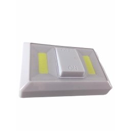 Luminária Quadrada 2 Led Sobrepor Liga/desliga - 4