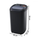 Ver imagem 3 de Máquina de Lavar Premium LWBE201T3 20.1kg 220V Black - Wanke