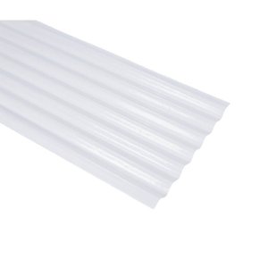 Kit 20 Telhas Translucida EM PVC 2,44 X 0,50 OB