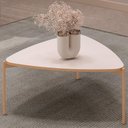 Ver imagem 4 de Mesa de Centro Decorativa Industrial Trina D05 Off White