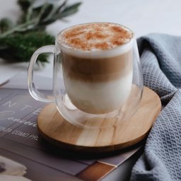 Conjunto de Xícaras Tramontina para Chá e Cappuccino 300ml 2 Peças Vidro Duplo 64760460 - 5