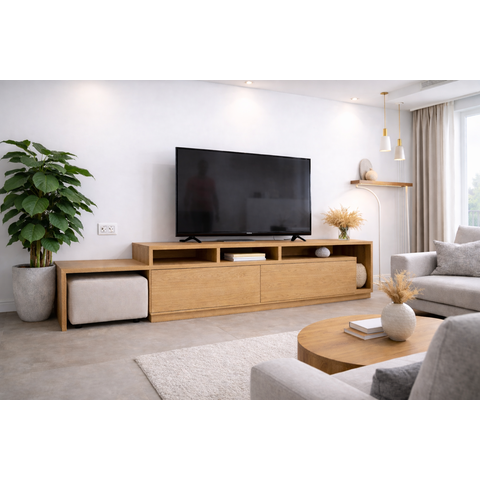 Rack para Sala TV Home em MDF Alto Padrão