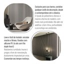 Ver imagem 5 de Painel Ripado Interno Liso de Poliestireno 290cm x 14cm 0,10cm Espessura Formaco Decor Cinza