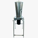 Ver imagem 1 de Liquidificador Basculante 15 Litros Baixa Rotação Croydon 1 Cv com Cavalete Inox Bivolt Li15
