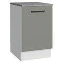 Ver imagem 1 de Balcão de Cozinha 50cm 1 Porta Branco/cinza Agata Madesa