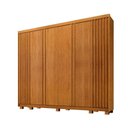 Ver imagem 1 de Guarda Roupa 6 Portas Ripadas 6 Gavetas Arezzo - Benetil Cor:cinamomo
