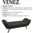 Ver imagem 2 de Puff Recamier 140 Cm Pes Palito Venez Linho Sl 74 Peer Sl 74