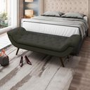 Ver imagem 3 de Puff Recamier 140 Cm Pes Palito Venez Linho Sl 74 Peer Sl 74