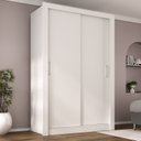 Ver imagem 1 de Guarda Roupa Solteiro 2 Portas Liz Yescasa Branco