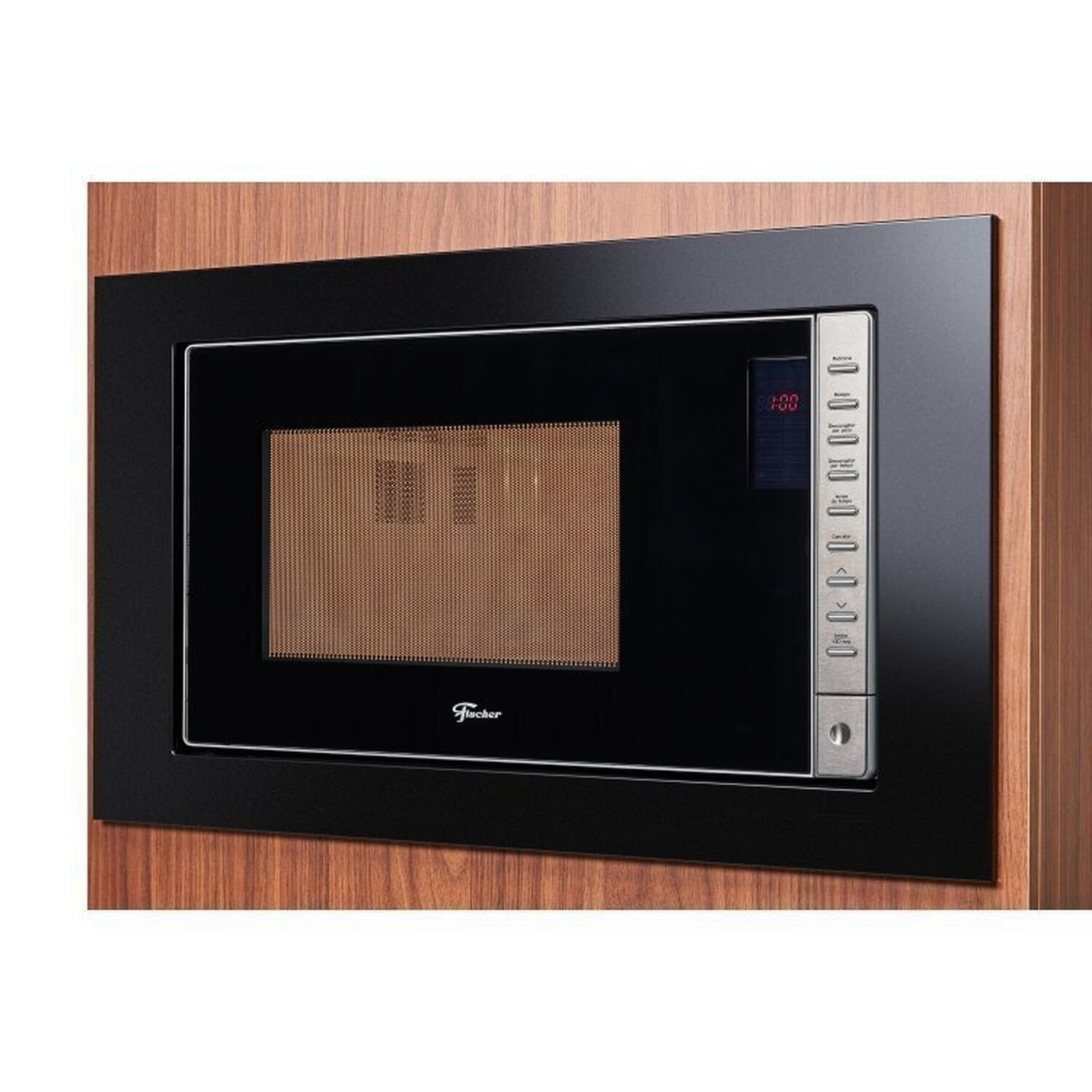 Conjunto de Embutir Forno Elétrico 48L e Micro-ondas 25L Fit Line Preto 220v Fischer - 5